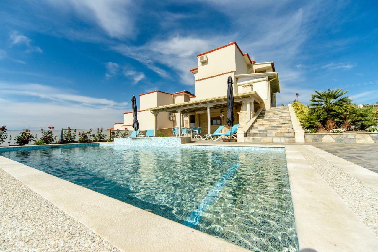 Villa Alina Ханиоти Экстерьер фото