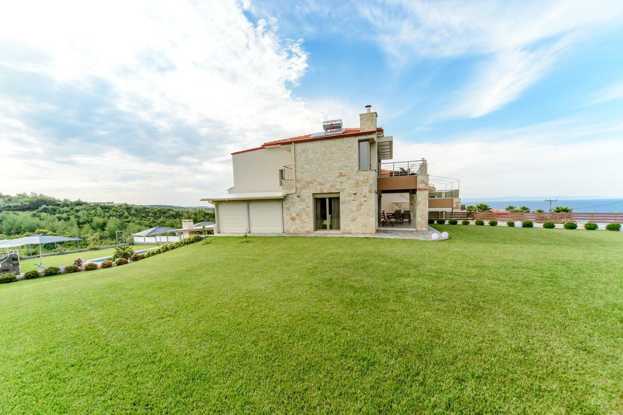 Villa Alina Ханиоти Экстерьер фото