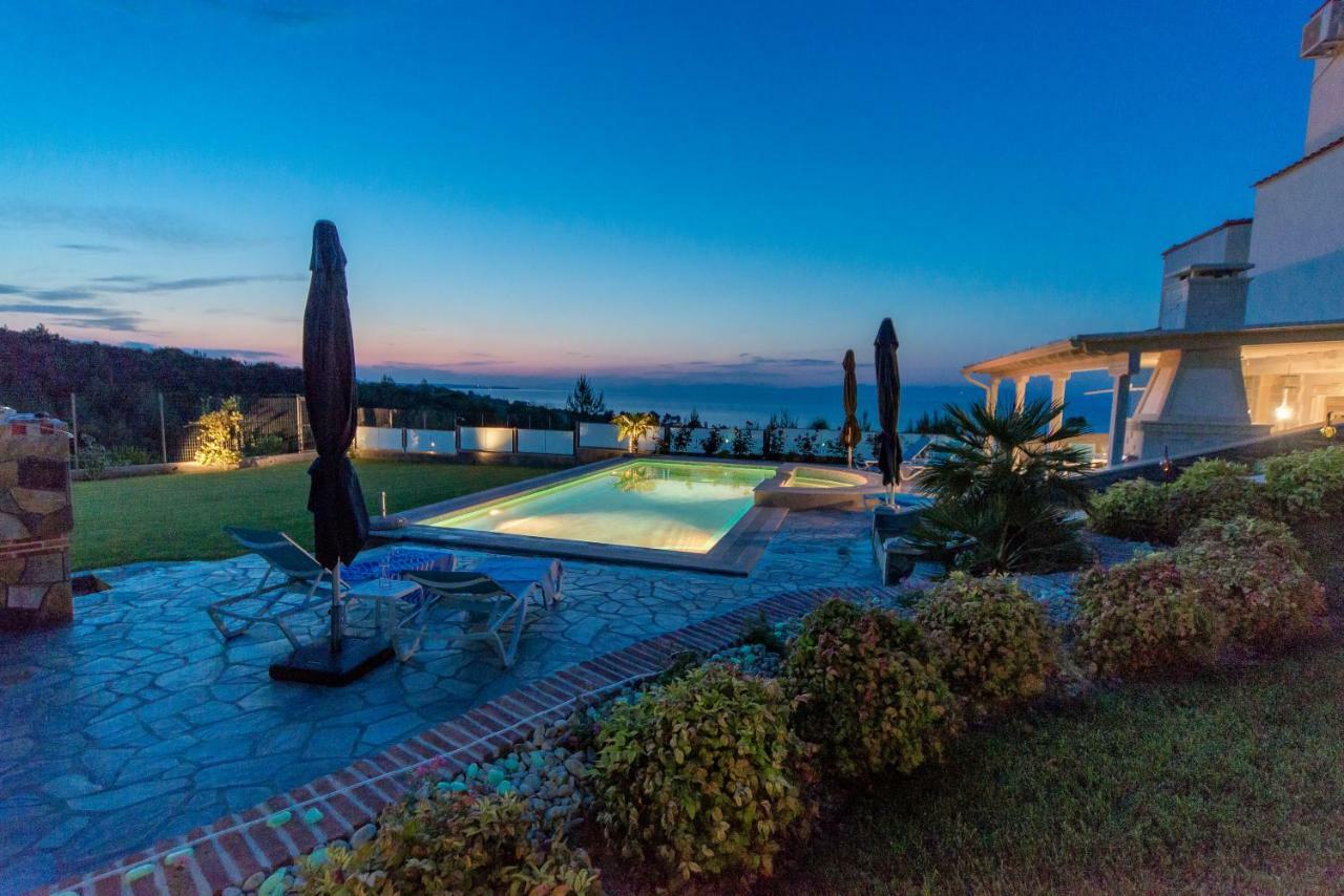 Villa Alina Ханиоти Экстерьер фото