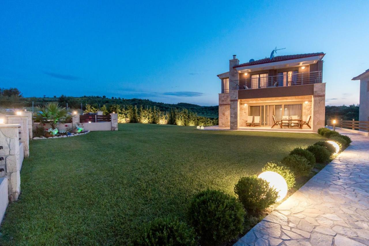 Villa Alina Ханиоти Экстерьер фото